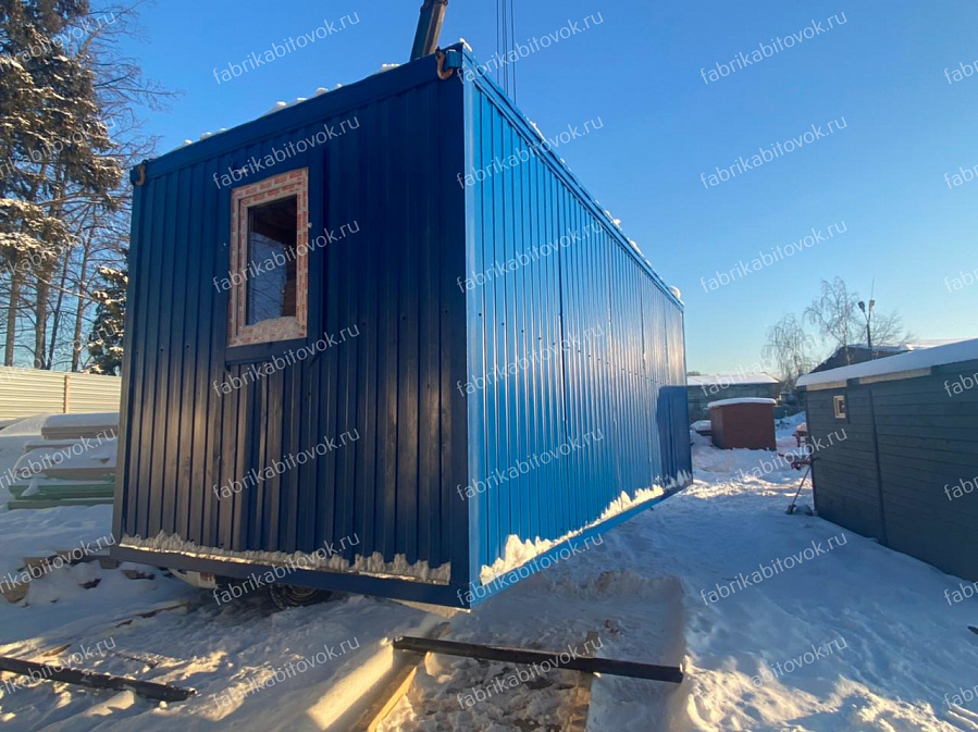 Фото Блок-контейнер  офисный БК-28 6х2.4  ДВП  (АРЕНДА 1МЕС) №3