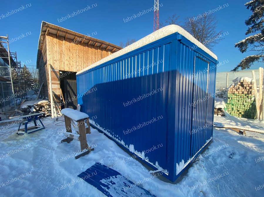 Фото Блок-контейнер  офисный БК-28 6х2.4  ДВП  (АРЕНДА 1МЕС) №2