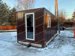 Фото Блок-контейнер  пост охраны КПП БК-32 ДВП №1