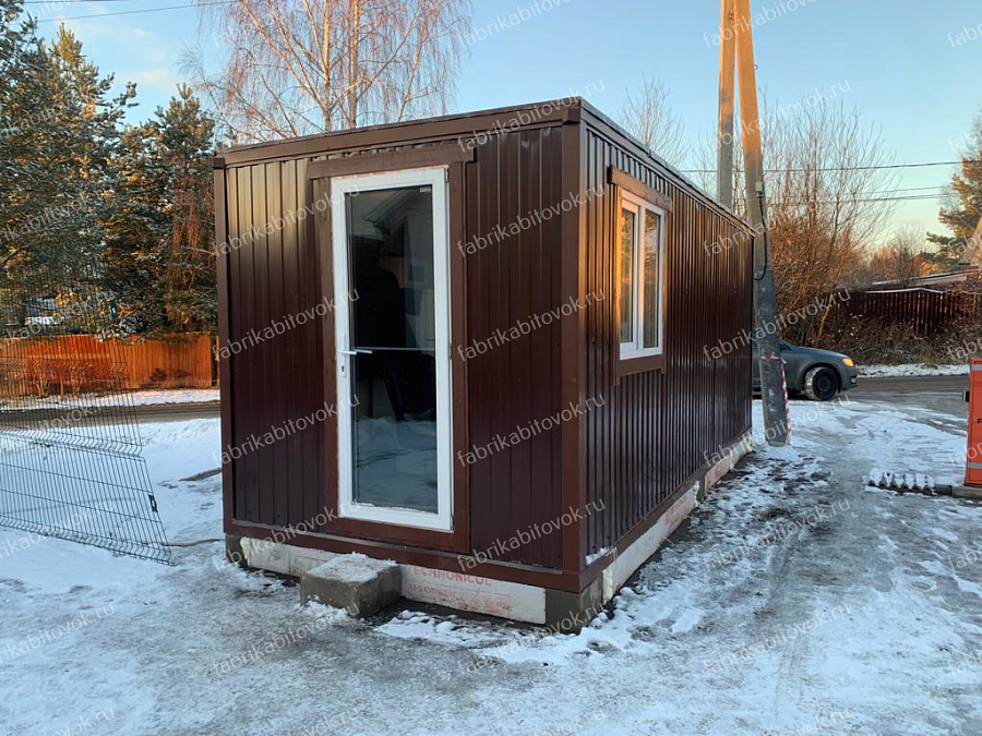 Фото Блок-контейнер  пост охраны КПП БК-32 ДВП №1