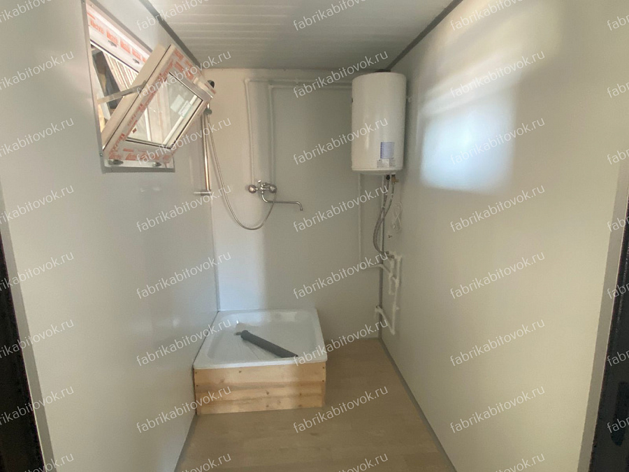 Фото Блок-контейнер Сантехнический  БК-45 3х2.4 RAL 5005 ПВХ (АРЕНДА 1МЕС) №4